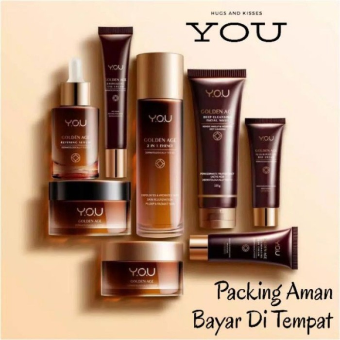 TERLARIS [COD] YOU GOLDEN AGE SERIES / PAKET SKINCARE YOU MURAH MURAH