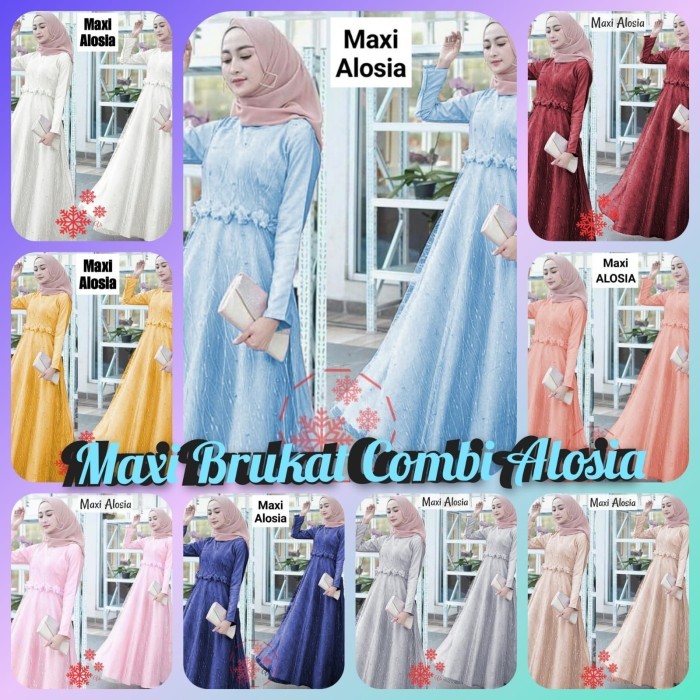 Maxi Brukat Combi Alosia