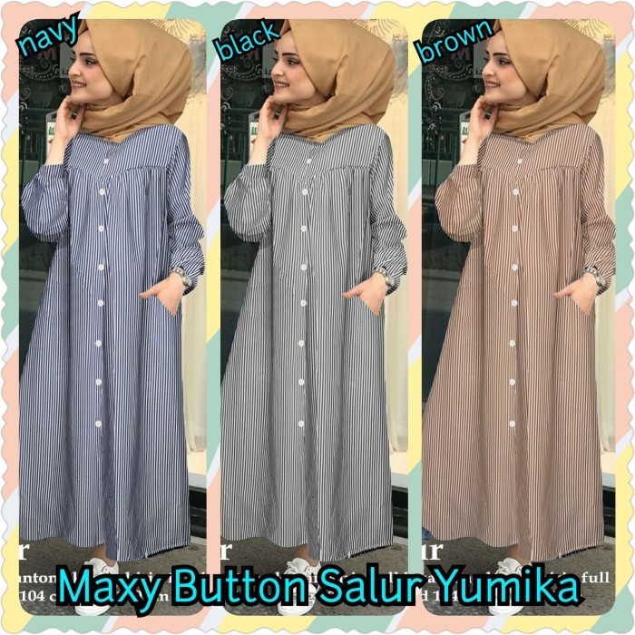 Maxy Button Salur Yumika