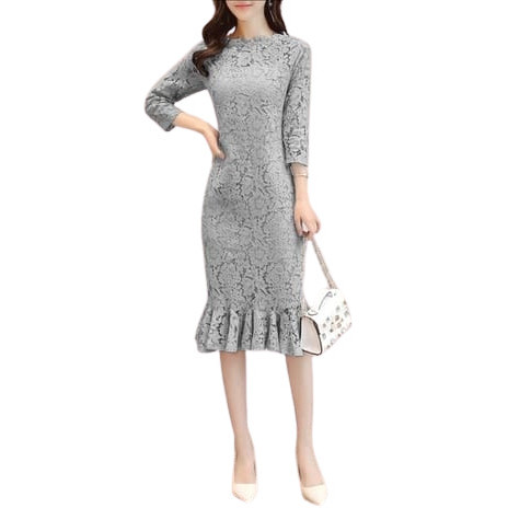 Pakaian Pesta Natal Anak Remaja Dress Brukat Chintya