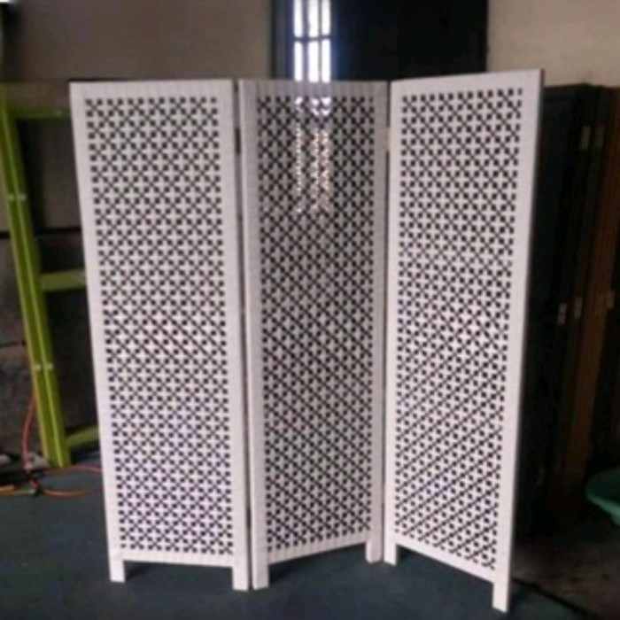 TERBARU Partisi Sketsel Ruangan Motif 3 Pintu