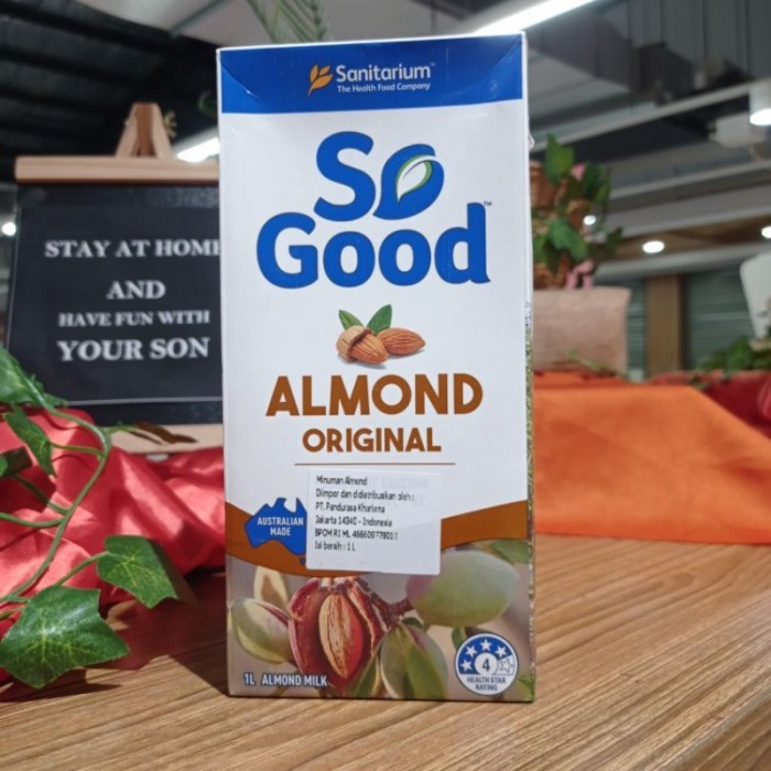 

TERLARIS SANITARIUM SO GOOD ALMOND MILK 1LT MURAH!!! MURAH