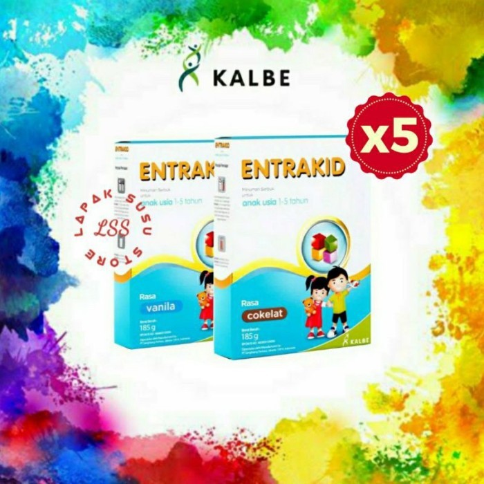 

TERLARIS 5 BOX - ENTRAKID 185GR MURAH!!! MURAH