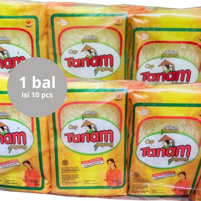 

TERLARIS BIHUN JAGUNG CAP TANAM 10X320GR MURAH!!! MURAH