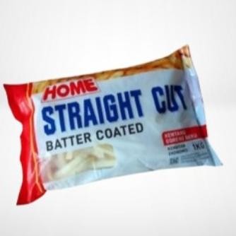 

Kentang Goreng Beku Home Straight Cut French Fries Batter Coated 1 Kg Original