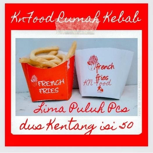 

Box French Fries / Dus French Fries / Dus / Kemasan Kentang Goreng Original