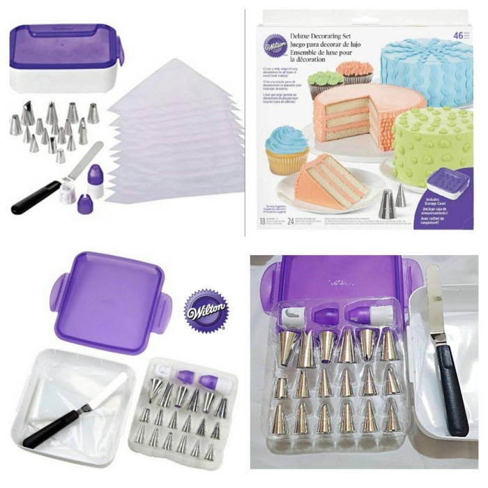 TERBARU spuit kue wilton set 46 pcs bonus spatula wilton konektor spuit wilton BISA GOSEND