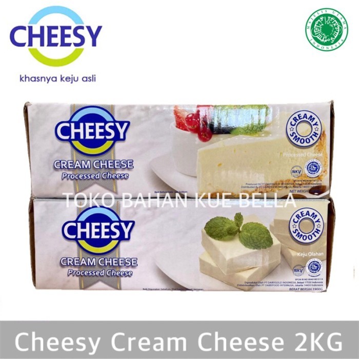 

TERLARIS CHEESY CREAM CHEESE 2KG - KEJU KRIM CHEESE MURAH!!! MURAH