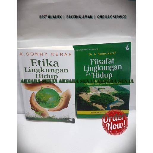 

PAKET 2 BUKU ETIKA DAN FILSAFAT LINGKUNGAN HIDUP - SONY KERAF