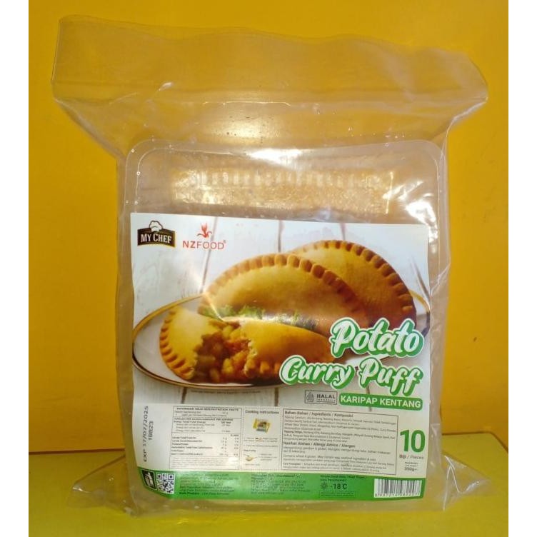 

Mychef Potato Curry Puff / Karipap Kentang 10Pcs [8997210982207] Original