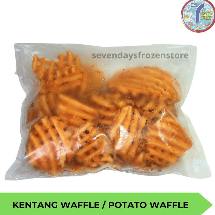 

Kentang Waffel | Potato Waffel Beku Frozen Original