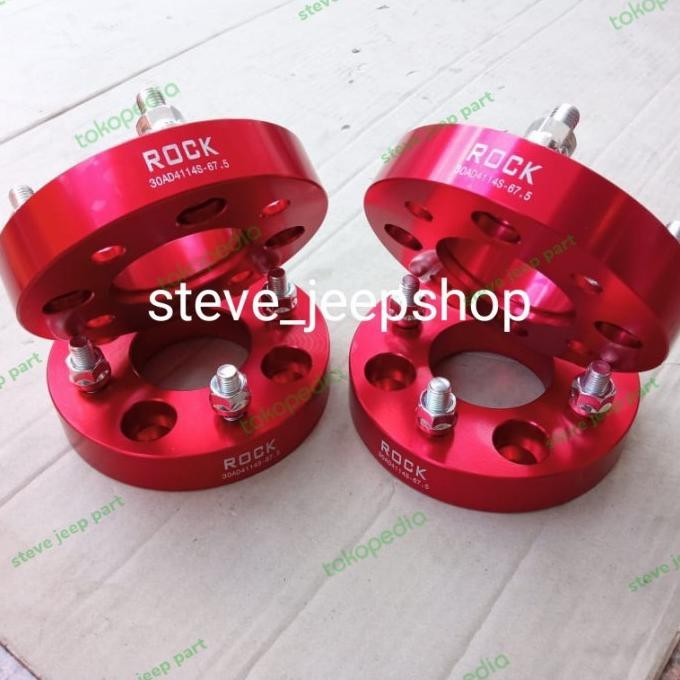 Adaptor Roda/Spacer Velg Alumunium Kijang 3Cm Rock Promo