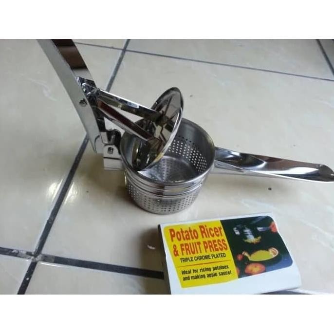 

Potato Masher Fruit Press Alat Pelunak Kentang Stainless Original