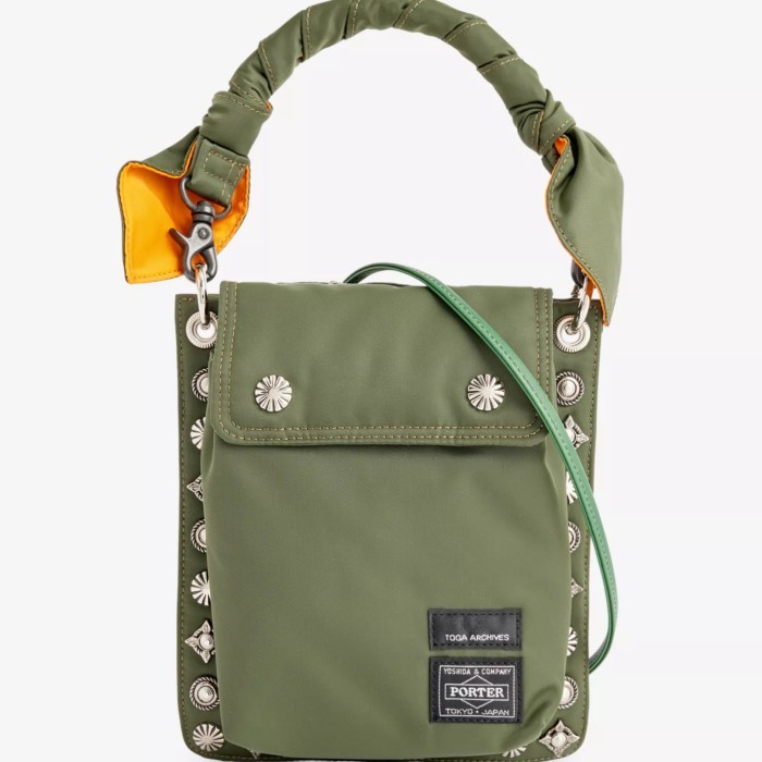 Toga Virilis x Porter-Yoshida & Co. detachable-strap woven cross-body bag/TOGA ARCHIVES x PORTER