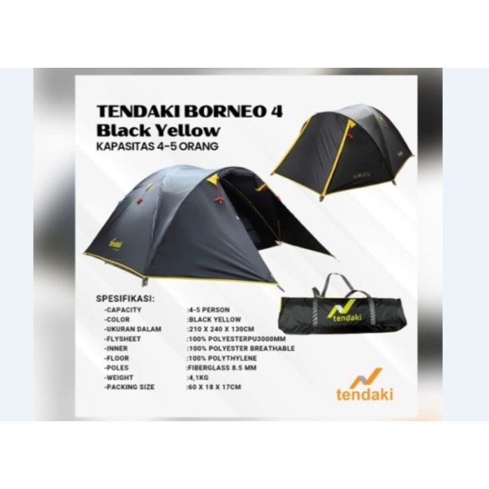 Tenda Mountain Inn Sport Borneo 4