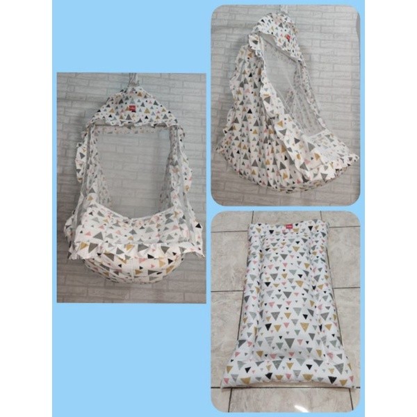 Big Sale  Jumbo Size Ayunan Karakter Kain Katun / Ayunan Bayi / Ayunan Kasur / Ayunan Kelambu /