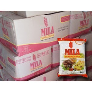 TERLARIS MURAH TEPUNG TERIGU MILA 1 KG HARGA DUS KARTON (GOJEK ONLY) MURAH MURAH