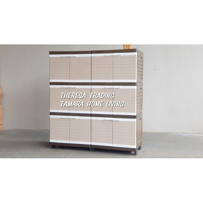 Lemari Plastik Meja Tv Club Twin 3 Series Penyekat Ruangan Meja Tv Led