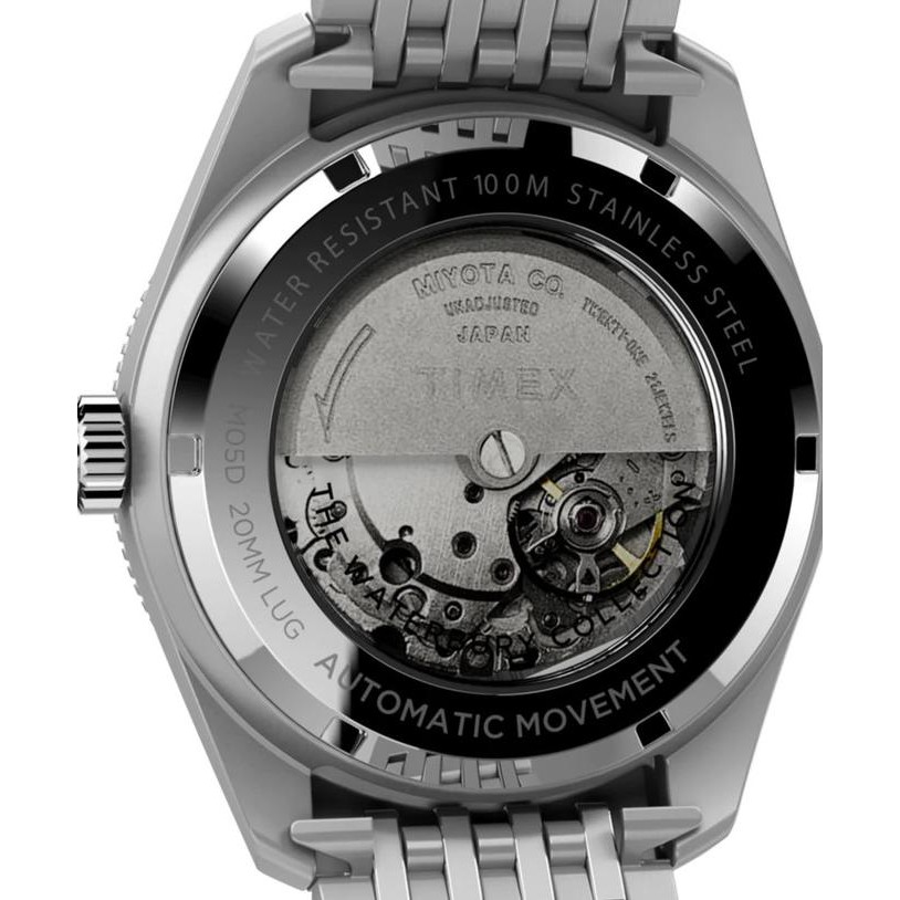 Grosir Timex Tw2V24900 Jam Tangan Pria Analog Waterbury Dive Automatic Steel