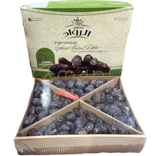 

Kurma Medjool Palestine Al Rowad 5 kg Jumbo