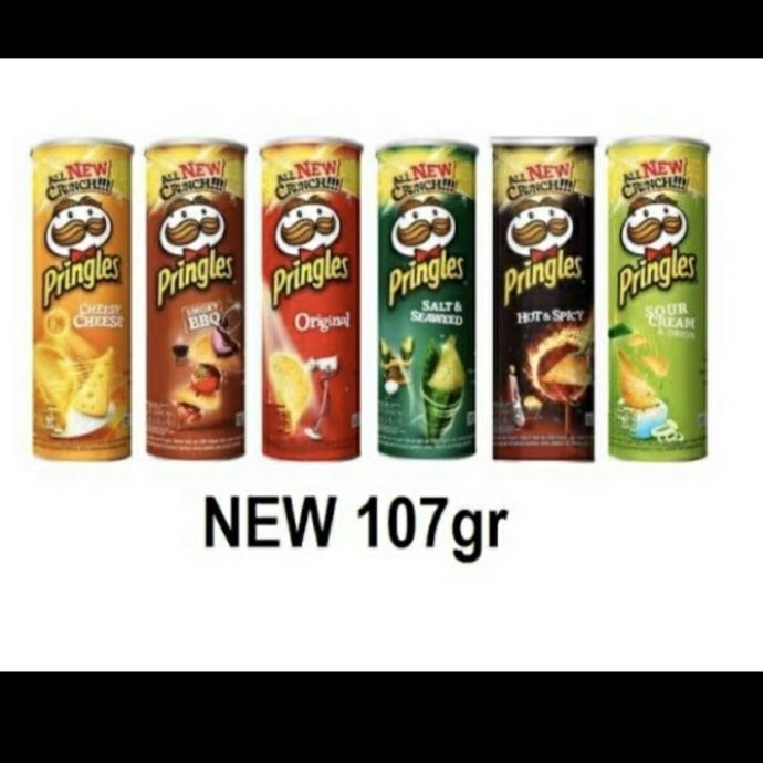 

Snack Kentang Pringles Potato Crisps All Variant 107Gr Original