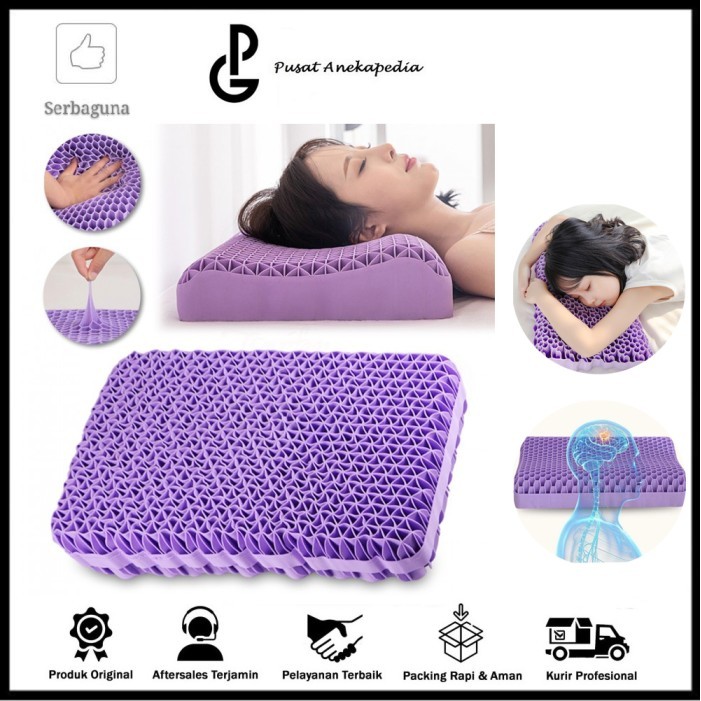 Bantal Kepala Premium - Latex - Pillow - Ortopedi - Bantal Silikon