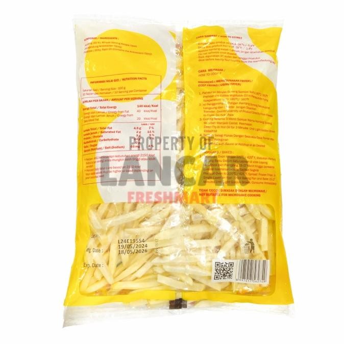 

Max Kentang Shoestring1Kg Original