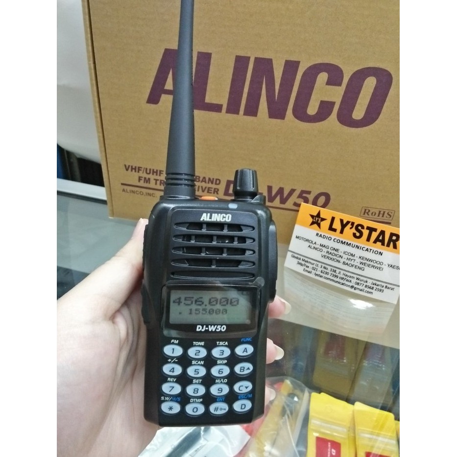 HT Alinco DJ W50 (Dual Band)