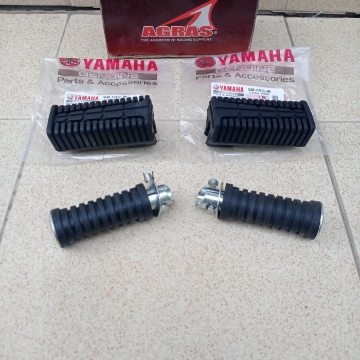 Injakan Step Fostep Postep Yamaha Alfa 2R Champ Sigma Depan Belakang Termurah Langka