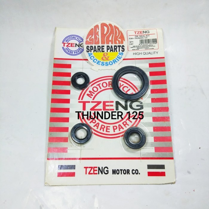 Sil Mesin Thunder Oil Seal Set Mesin Thunder 125 Termurah Langka