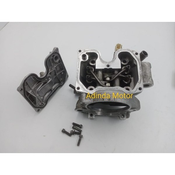 Blok Cylinder Head Kop Blok Busi Vixion Old Lama Full Isi Original Termurah Langka