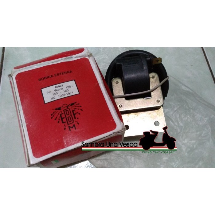 Koil Coil Vespa Vbb Bajaj Super Px Ps Sprint Vbb Tahun Tua Merk Bobina Termurah Langka