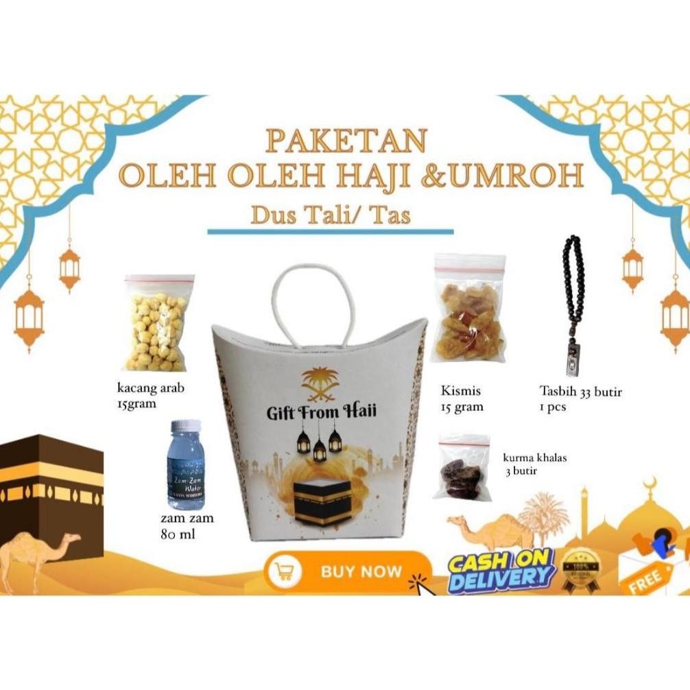

zoe oleh-oleh haji & umroh dus tali hemat paket 50pcs