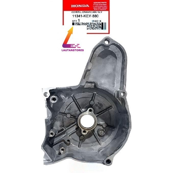 11341-Kev-880 Cover Tutup Bak Magnet Crank Case Kiri Supra X Lama Grand Termurah Langka