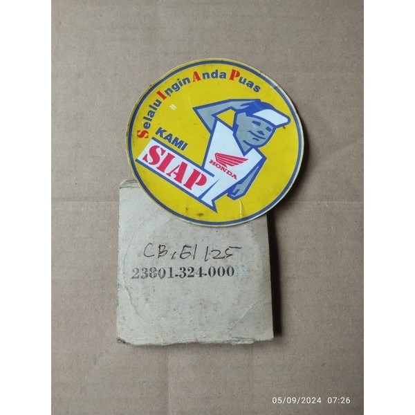 Gear Gir Depan Honda Glmax Glpro Gl Max Pro Series Platina Cdi Original Ori Termurah Langka