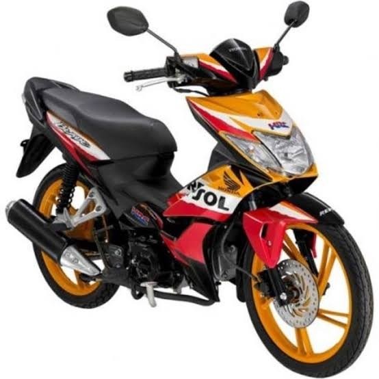 Original Impor Malaysia Blade Wave Dash 110 Repsol Nos Striping Stiker Full Set Bodi Livery Lis Body