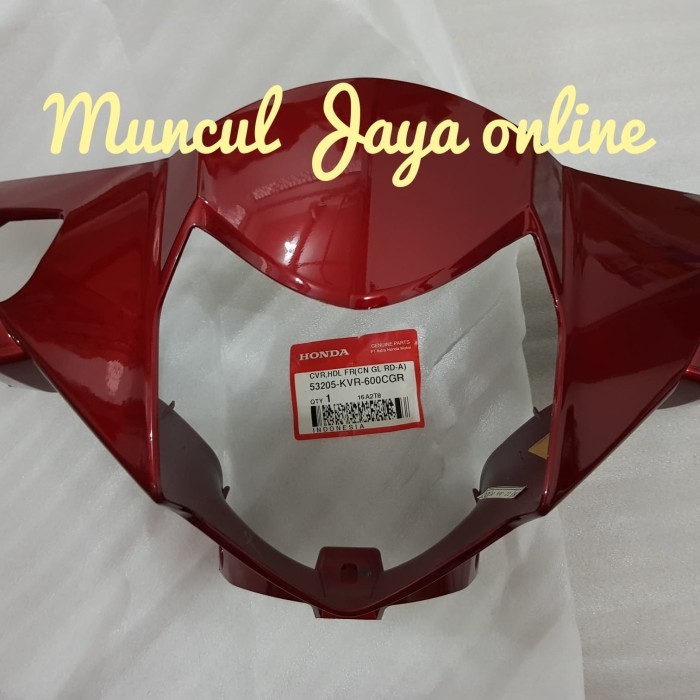 Cover Handle Fr Batok Lampu Depan Revo 100 Lama Merah Maron Termurah Langka