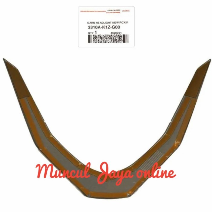 Aksesoris Hiasan Lampu Depan Pcx 160 Ahm Garnish Headlight Pcx 160 Termurah Langka
