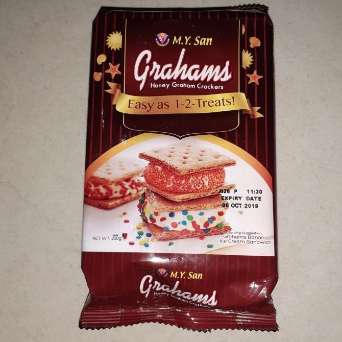 

READY STOCK M.Y SAN GRAHAMS HONEY GRAHAM CRACKERS !!!!!