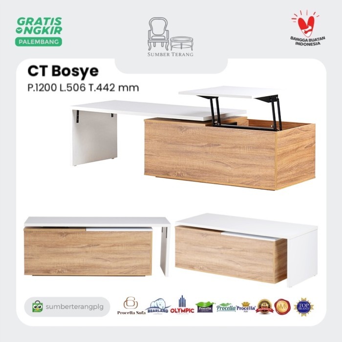Olympic Coffee Table Ct Bosye Meja Kopi Meja Tamu Minimalis Meja Teras