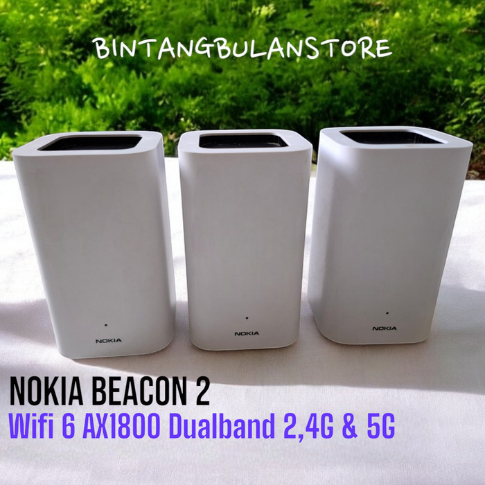Best Seller Nokia Beacon 2 Wifi Mesh Dualband Gigabit Wifi 6