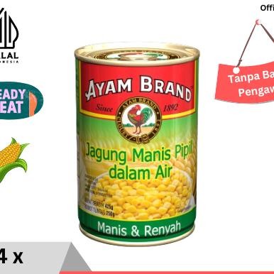 

Ayam Brand Jagung Mani Pipil Aleng 4 Pc 425Gr