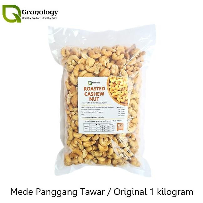 

TERBARU KACANG MEDE OVEN / ROASTED CASHEW NUT (1 KILOGRAM) BY GRANOLOGY !!!!!