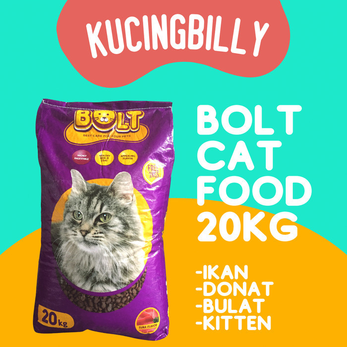 Makanan Kucing - Bolt 20Kg