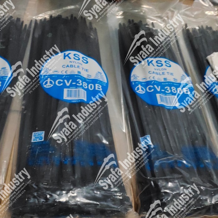

Nylon Cable ties KSS CV-380B Black