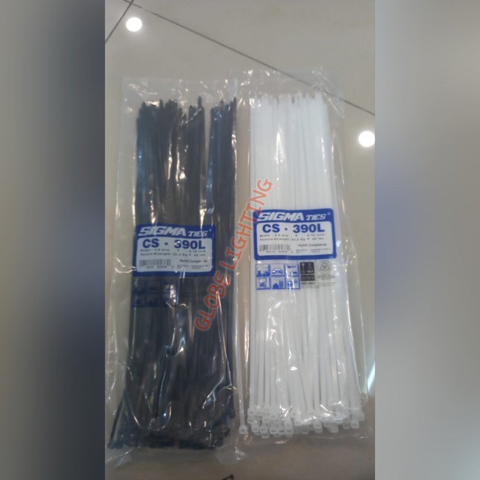 

TERBARU! CABLE TIES / SIGMA TIES CS - 390L