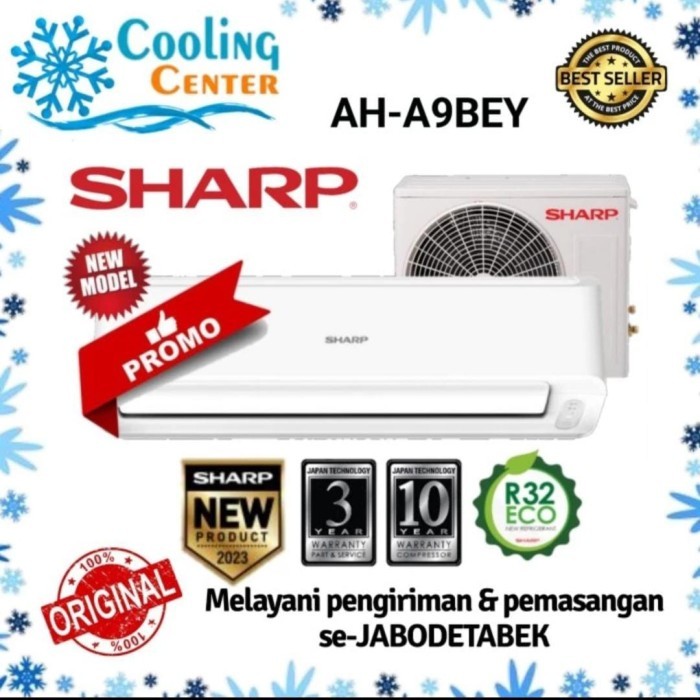 AC SHARP 1 pk THAILAND AH - A 9 SAY Harga Unit Only AC SHARP 1 PK