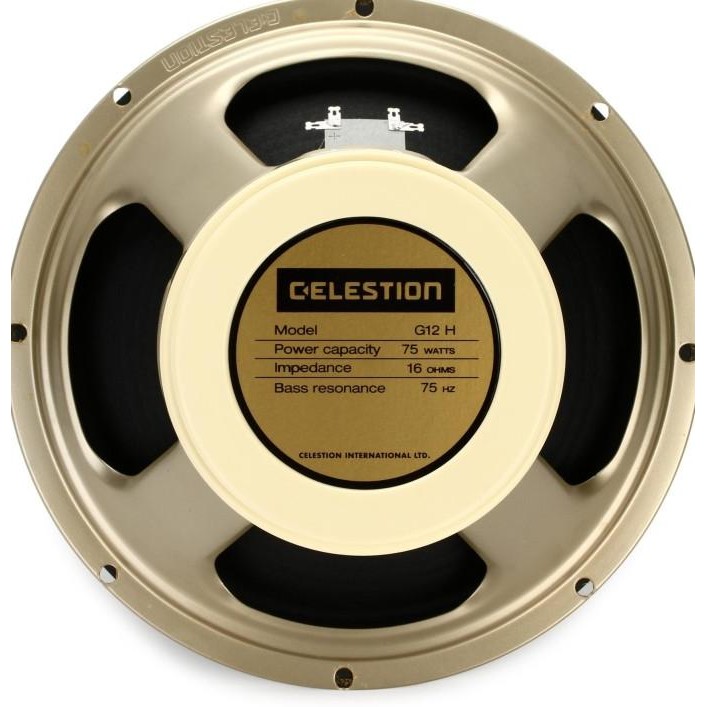 Grosir Celestion G12H-75 Creamback 12" 75-Watt Replacement Guit Speaker 16 Gm