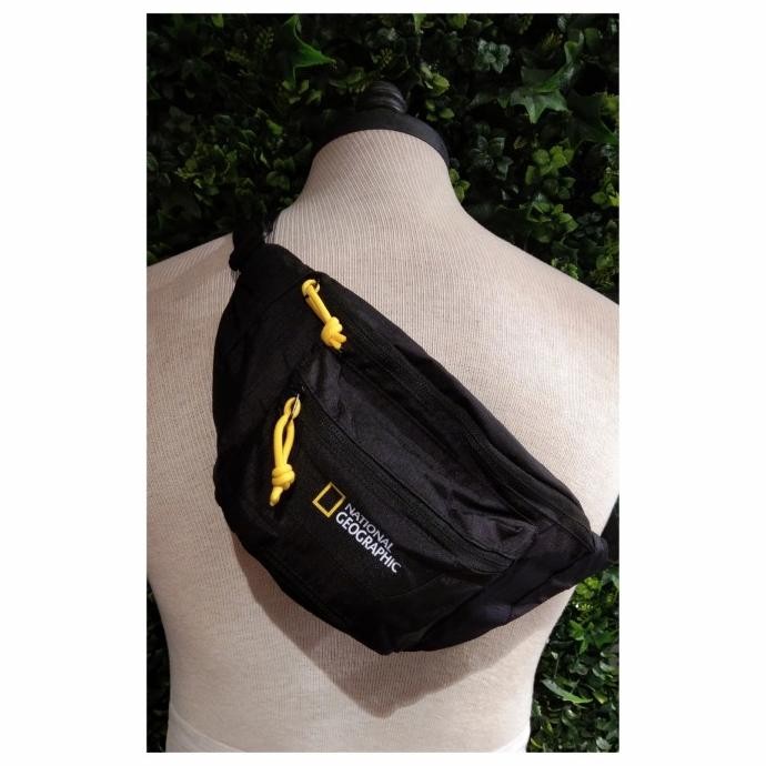 Waist Bag Pria National Geographic Destination N16085 Authentic-Black Larismarket07