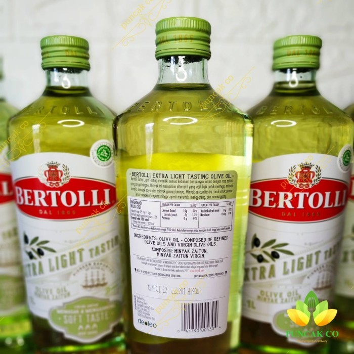 

BERTOLLI EXTRA LIGHT OLIVE OIL 1 LT / MINYAK GORENG / TERMURAH